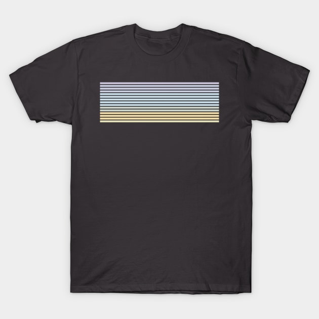 Retro Summer Stripes T-Shirt by Vanphirst